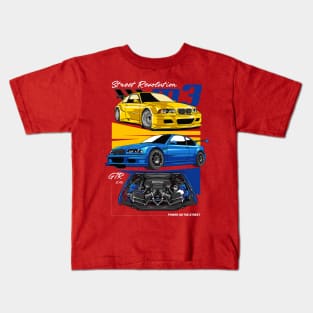 GTR E46 Street Revolution Kids T-Shirt
